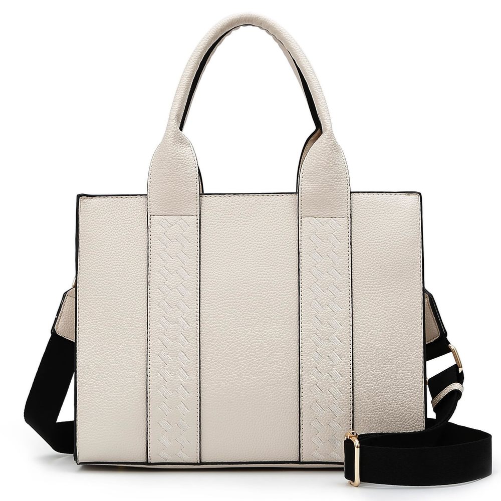 Elegant Bag Bags For Top Handle Satchel Purses And Handbags Pu Textured Strap